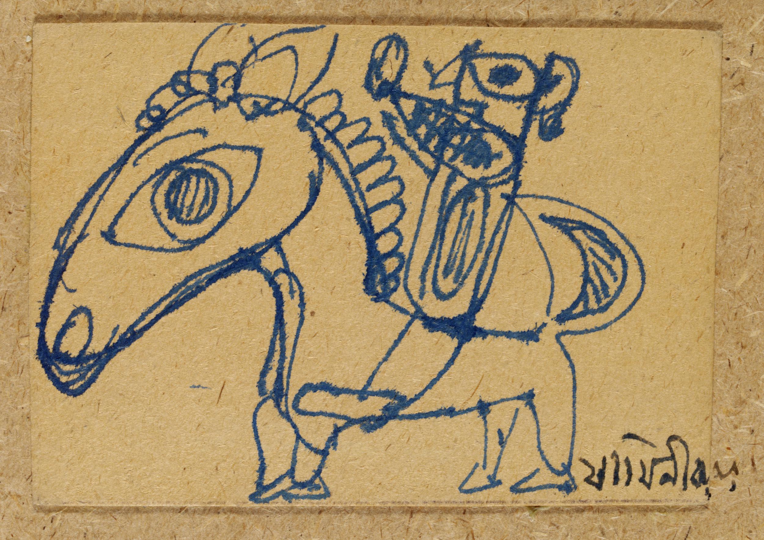 Monday Minstrel: Jamini Roy and a Bengali horse