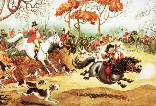 Monday Minstrel: Thelwell and a Wily Fox!